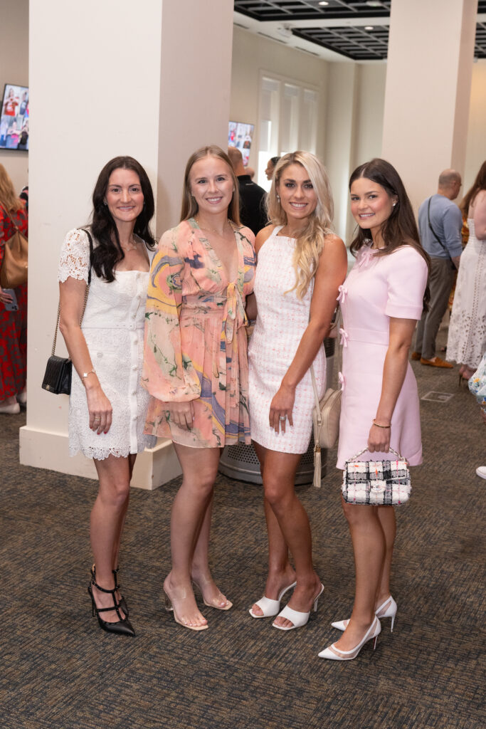 Pam Espada, Samatha Tucker, Lindsey Kessinger, Courtney McKinney at Girls Inc. (Photo by Wilson Parish)