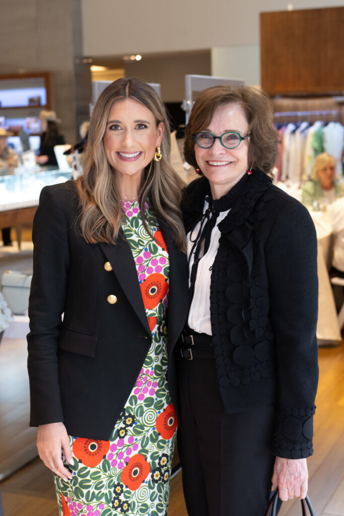Anna Kathryn Moody, Bobbie Nau at the Maison Common personal appearance and luncheon at Elizabeth Anthony. (Photo by Wilson Parish)