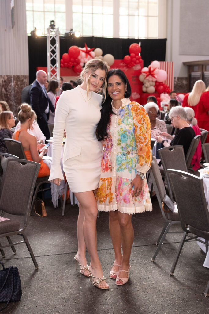 Reagan Bregman, Anita Sehgal at Girls Inc. (Photo by Wilson Parish)