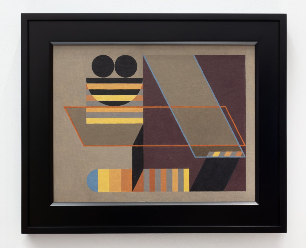 Manuel Felguérez's "Frecuencia de factores aislados," 1976, at Proyectos Monclova