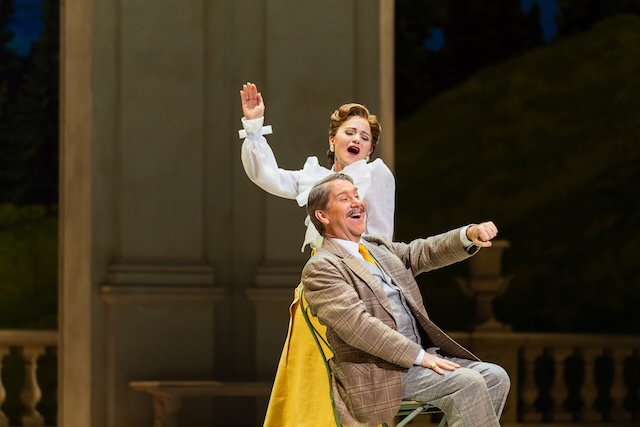 One of our favorite things is Baroness Elsa Schrader and Max Detweiler adding a dash of conflict to the love story.  (Photo by Michael Bishop)