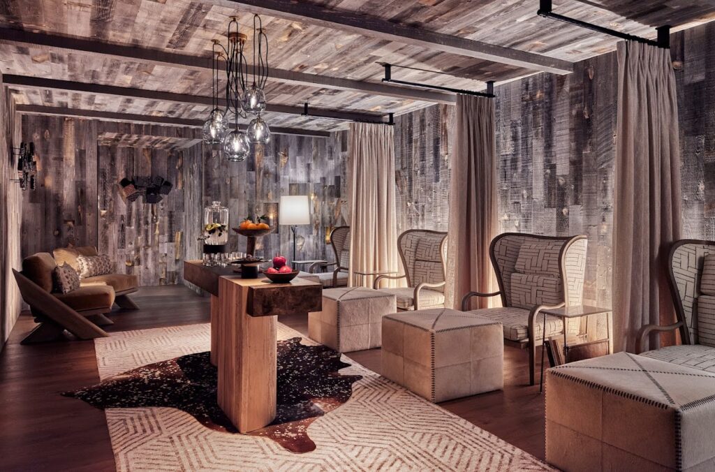 Step inside the relaxation room at Bowie House's Ash Spa. (Courtesy)