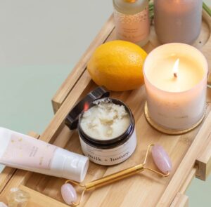 Spa – Milk and Honey carries several top skin care lines including its own.