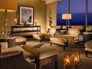 Spa – Mokara Spa includes the relaxation suite and a dry sauna for spa clients use.