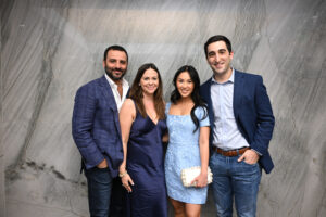 Steve and Natalie Mohtashami, Jasmine Nguyen and Daniel Halevy (1) (Photo by Daniel Ortiz)