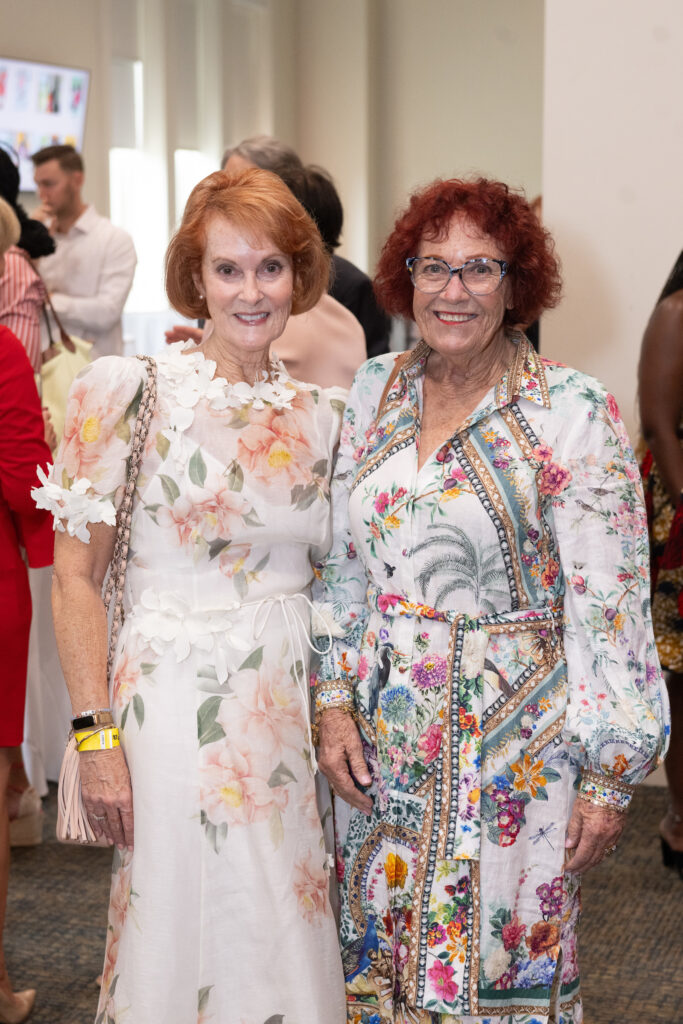 Sue Rogers, Marion Gilmore at Girls Inc. (Photo by Wilson Parish)