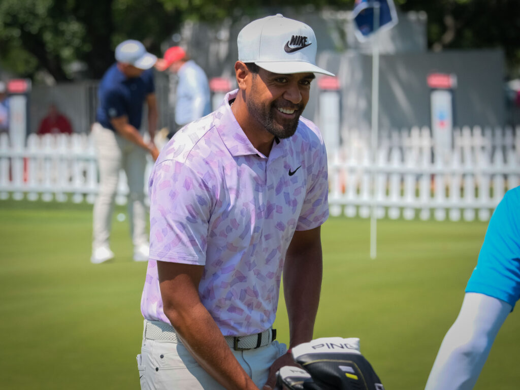 Tony Finau is a big fan of the Houston Open and this Memorial Park course. (Photo by F. Carter Smith)