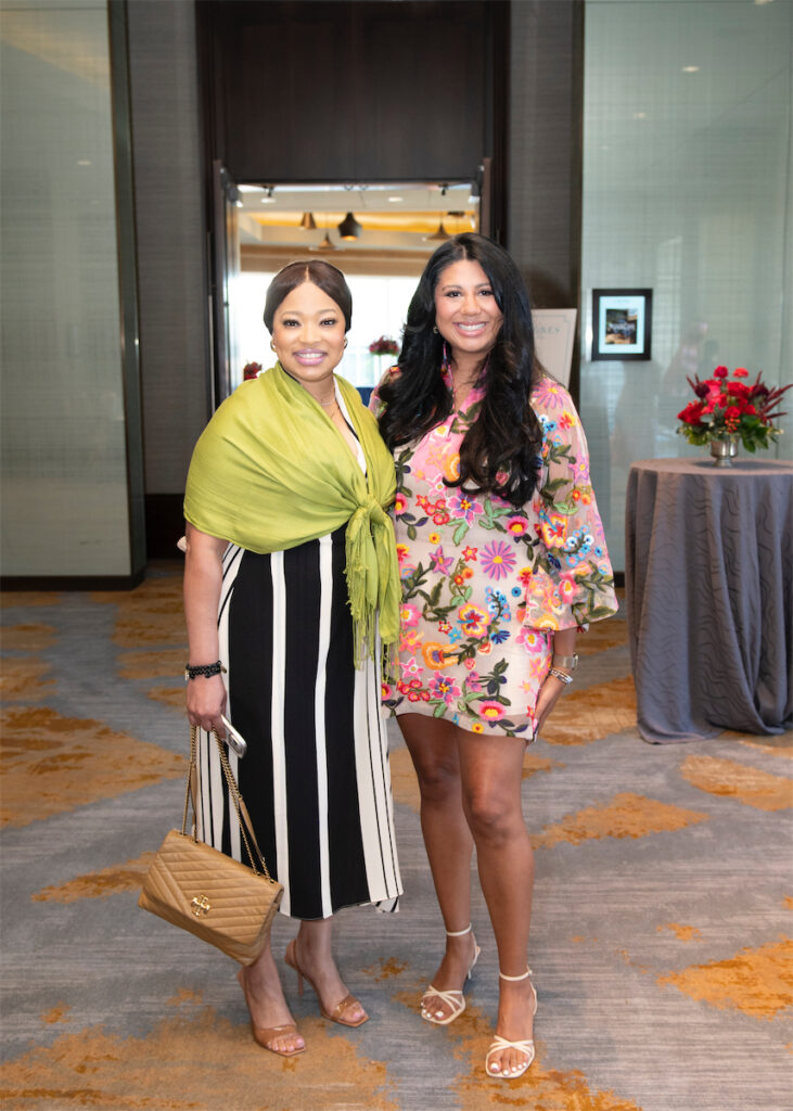 Teniqua Davenport and Priscilla Wood (Photo by Tamytha Cameron)