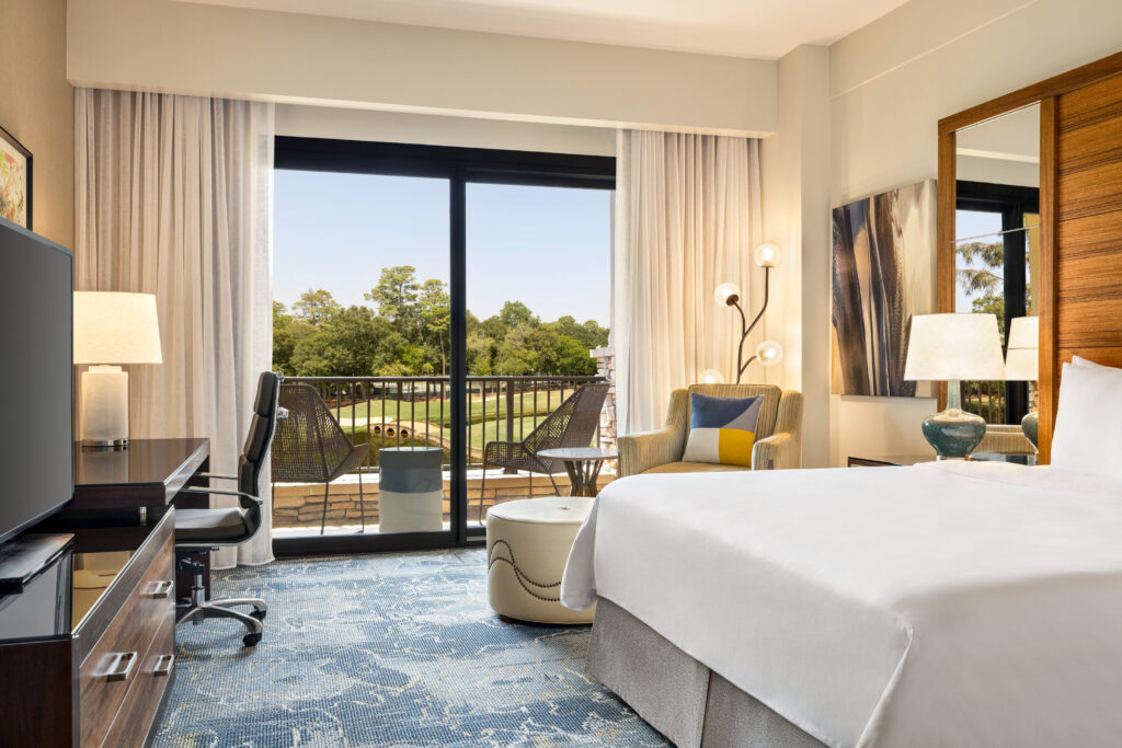 The AAA Four Diamond property boasts 402 guest rooms and suites.