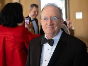 Houston sports TV legend Mark Berman attended his first class at the University of Houston 50 years ago. He's enjoying retirement now. (Photo by F. Carter Smith)