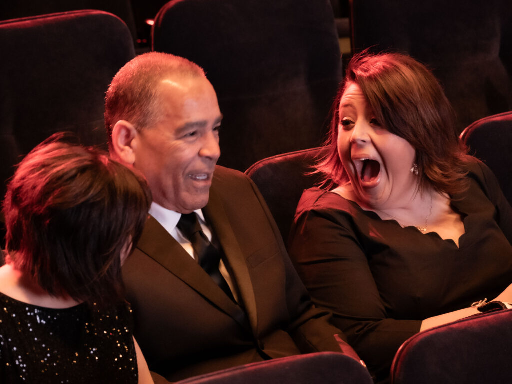 University of Houston basketball coach Kelvin Sampson can make his daughter Lauren Sampson laugh like no other. (Photo by F. Carter Smith)