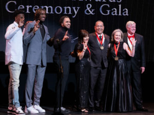 University of Houston 69th Alumni Awards Ceremony & Gala honoring Kelvin and Karen Sampson, Mark Berman and Kenny Rogers, among others was held at the Hobby Center