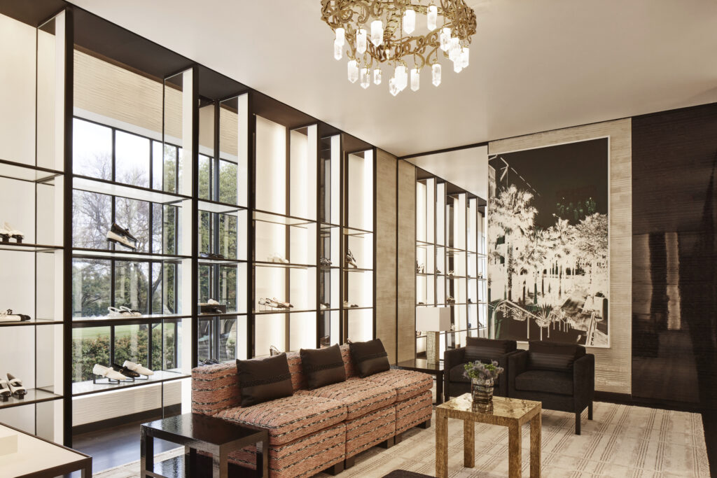 Chanel's newly expanded two-story boutique in Highland Park Village (Photo by BFA Photography )