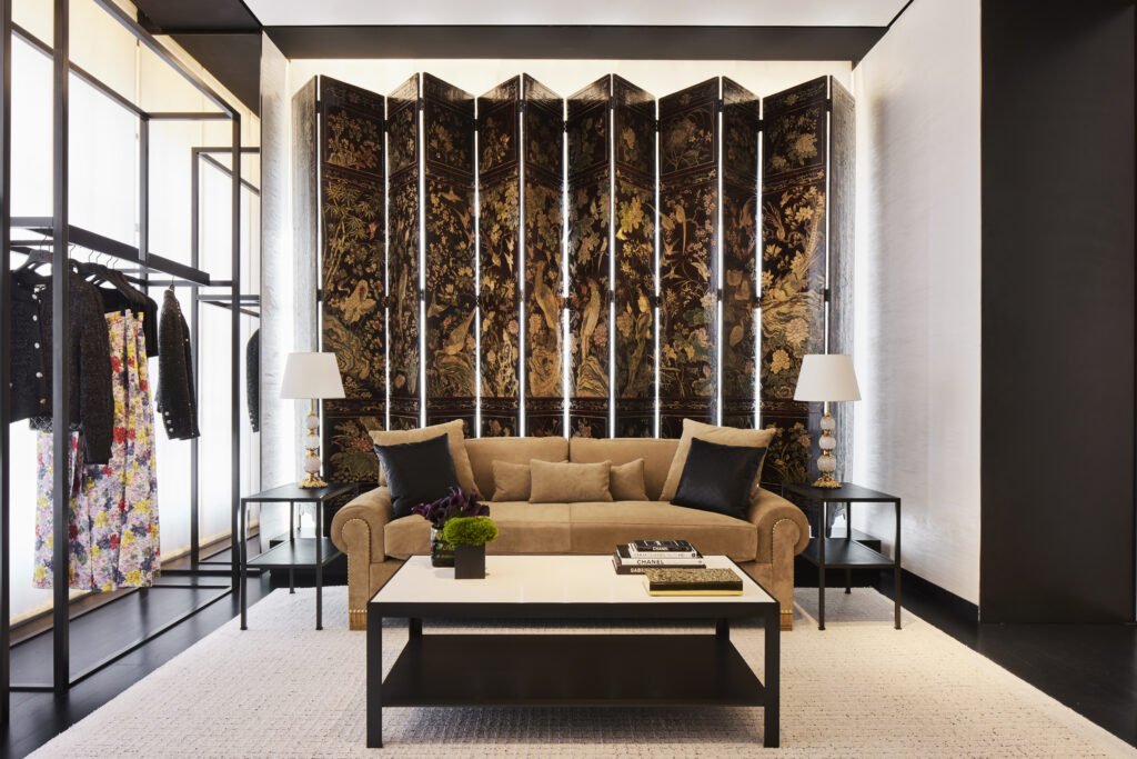 Chanel's newly expanded two-story boutique in Highland Park Village (Photo by BFA Photography )