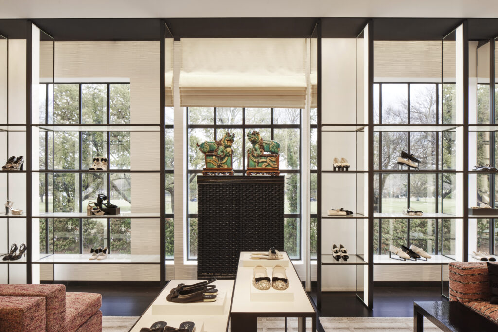 Chanel's newly expanded two-story boutique in Highland Park Village (Photo by BFA Photography )
