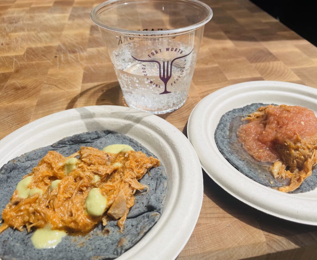 Don Artemio's roast cabrito tacos are a house specialty. (Photo by Courtney Dabney)