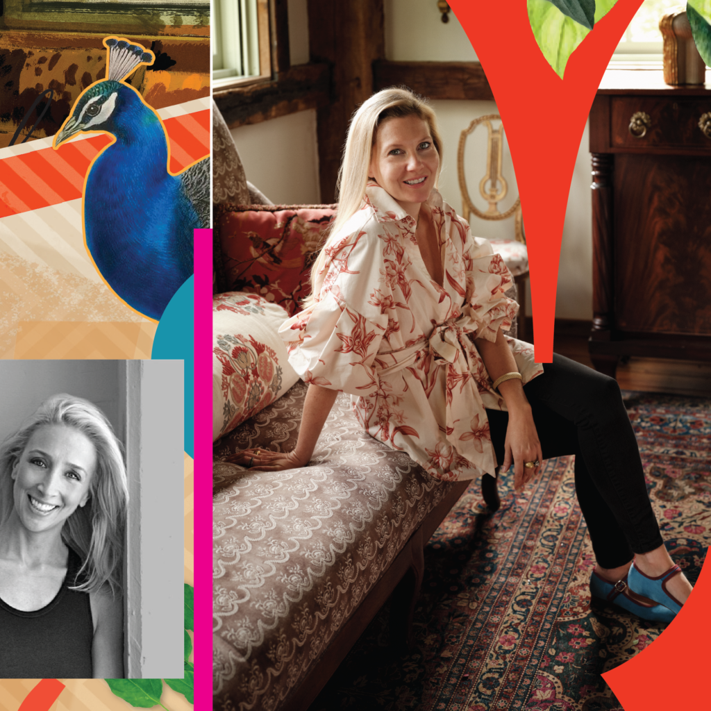 Laurann Claridge at Hastens, stylist Mieke ten Haven at OKA.