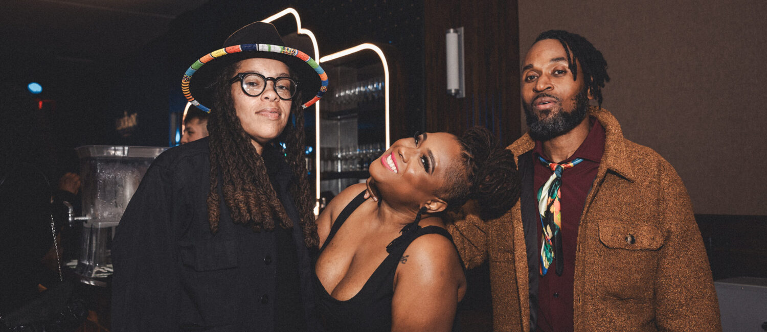 Arnea Williams, Josie Pickens, Tay Butler at the Project Row Houses 30th Anniversary Gala (Photo by David “Odiwams” Wright)