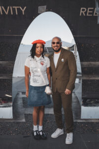 Robert Hodge and daughter at the Project Row Houses 30th Anniversary Gala (Photo by David “Odiwams” Wright)