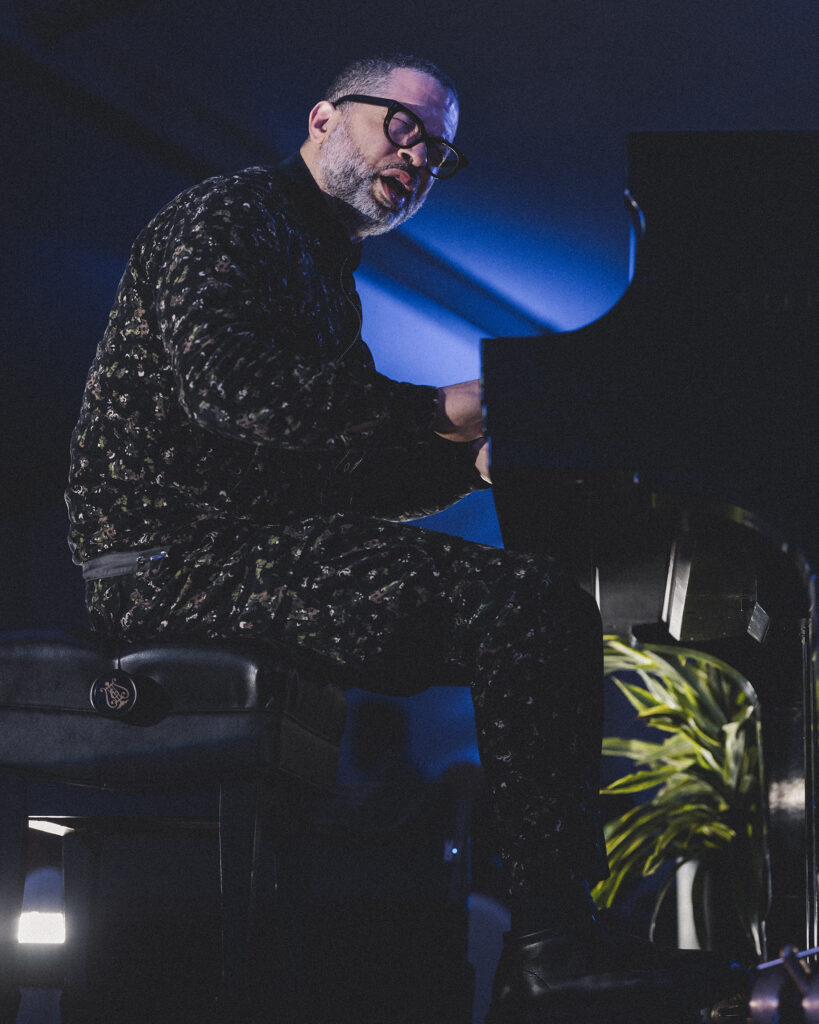 Pianist Jason Moran performing at Project Row Houses' 30th Anniversary Gala (Photo by David “Odiwams” Wright)