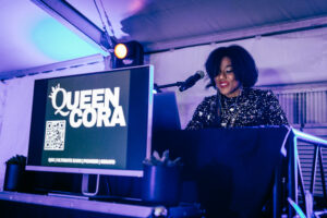 Queen Cora at the Project Row Houses 30th Anniversary Gala (Photo by David “Odiwams” Wright)