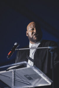 Walter Hull at the Project Row Houses 30th Anniversary Gala (Photo by David “Odiwams” Wright)