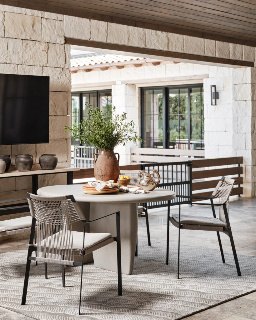 Each client’s outdoor living space reflects their bespoke taste.(Photography by Stephen Karlisch)