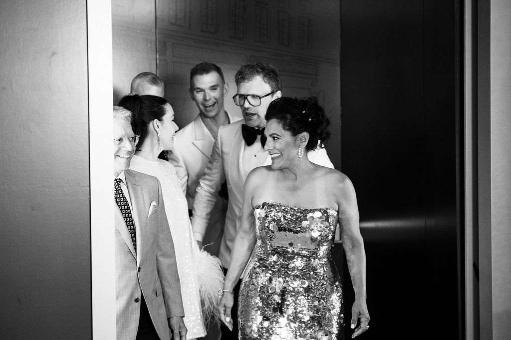 The fabulous video booth for making dramatic entry's (Photo by Tamytha Cameron, Nate Rehlander, and Rob Wythe)