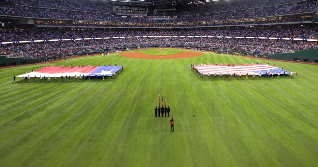Inside the Texas Rangers baseball palace at Globe Life Field - home of the 2024 All-Star Game.