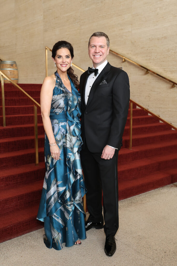 Ann & Jonathan Ayre at the Houston Symphony Wine Dinner & Collector's Auction. (Photo by Priscilla Dickson)