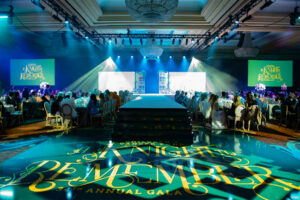 The Hilton Anatole Ballroom in Dallas (Photo by Tamytha Cameron)