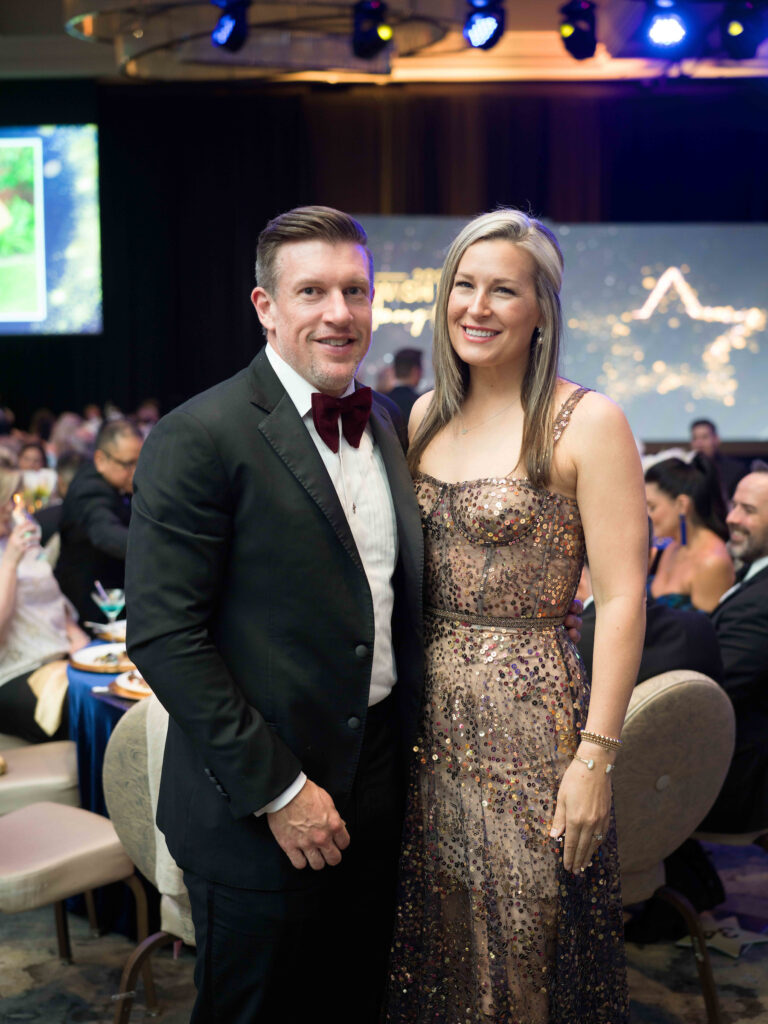 Ben & Bethany Buchanan at the Make-a-Wish gala (Photo by Daniel Ortiz)