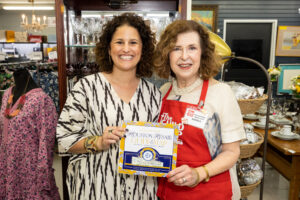 Carol Sullivan, Donna Bruegle (Photo by Emily Jaschke)