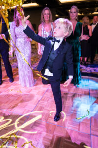 Clark Elder cuts it up on the dance floor at Houston’s Promise Ball.