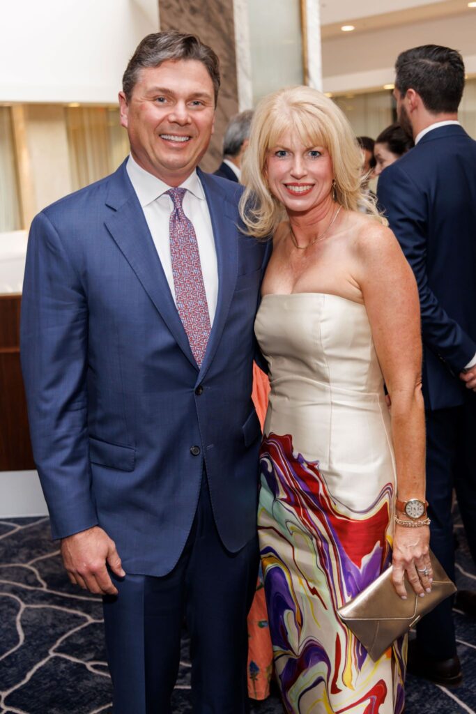 Collin & Jacquelyn Cox at DACAMERA's Music Salons and Jazz Supper Club evening (Photo by Katy Anderson)