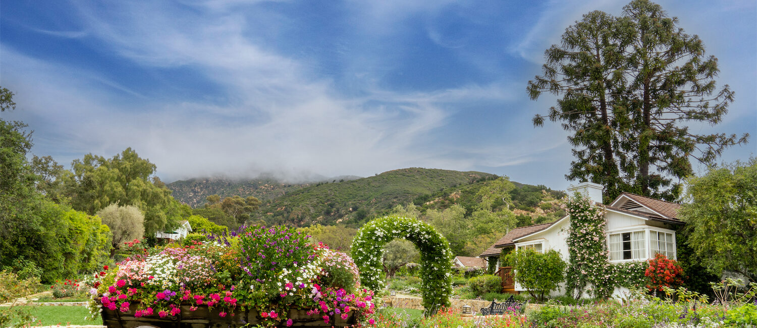 San Ysidro Ranch Rose Wedding Garden