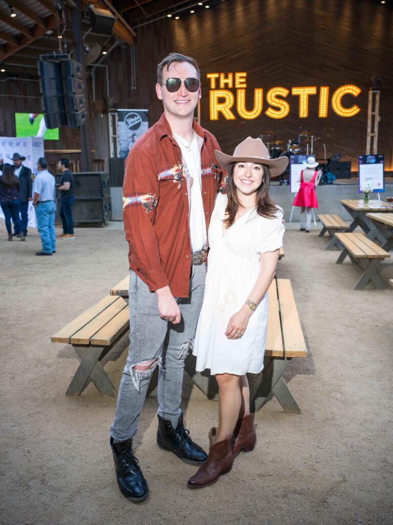 Dakota & Joanna Klaes at the Cattle Baron's Ball kick-off held at The Rustic Downtown. (Photo by Daniel Ortiz)