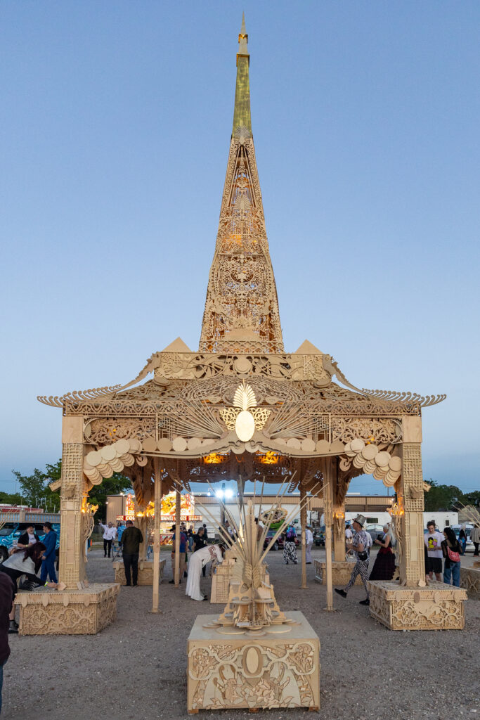 David Best's "Houston Temple" (Photo by Emily Jaschke) 