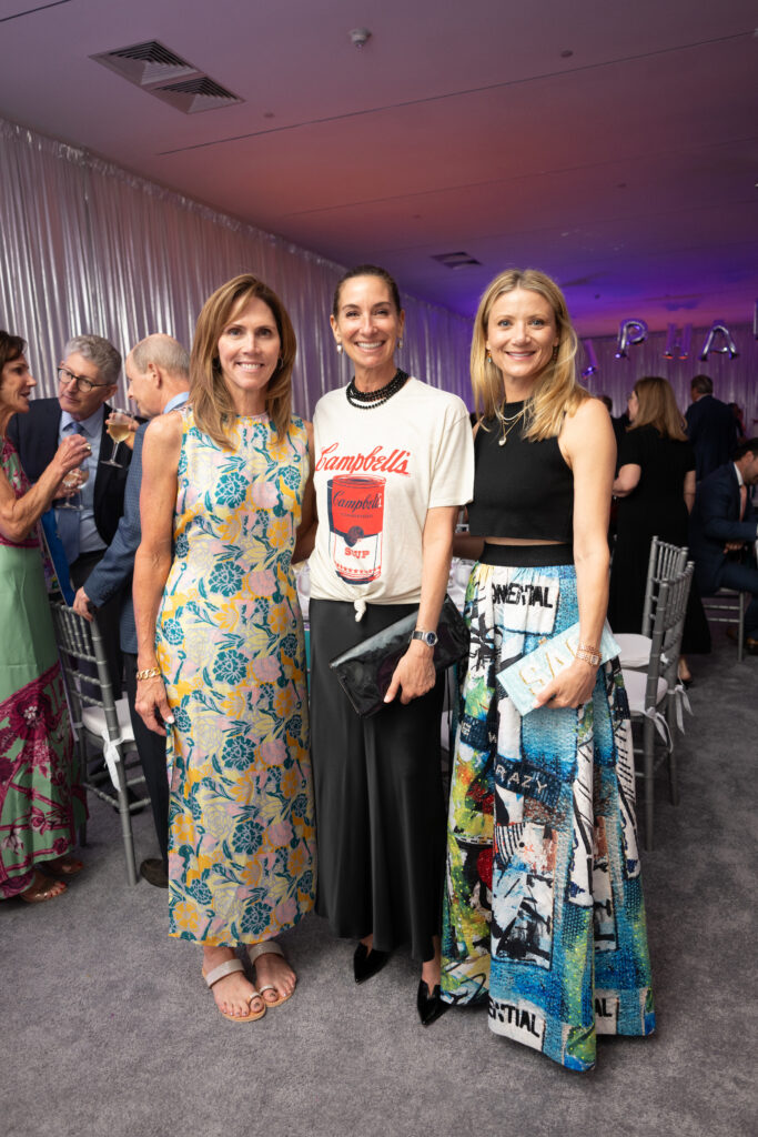 Debbie Hurwitz, Lisa Holthouse, Stephanie Cockrell at Studio Menil Presents: Alphabet Soup (Photo by Daniel Ortiz)