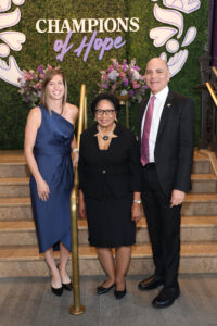Dr. Lindsay Whorton, Dr. Ruth Simmons, Wallace B. Jefferson (Photo by Priscilla Dickson)