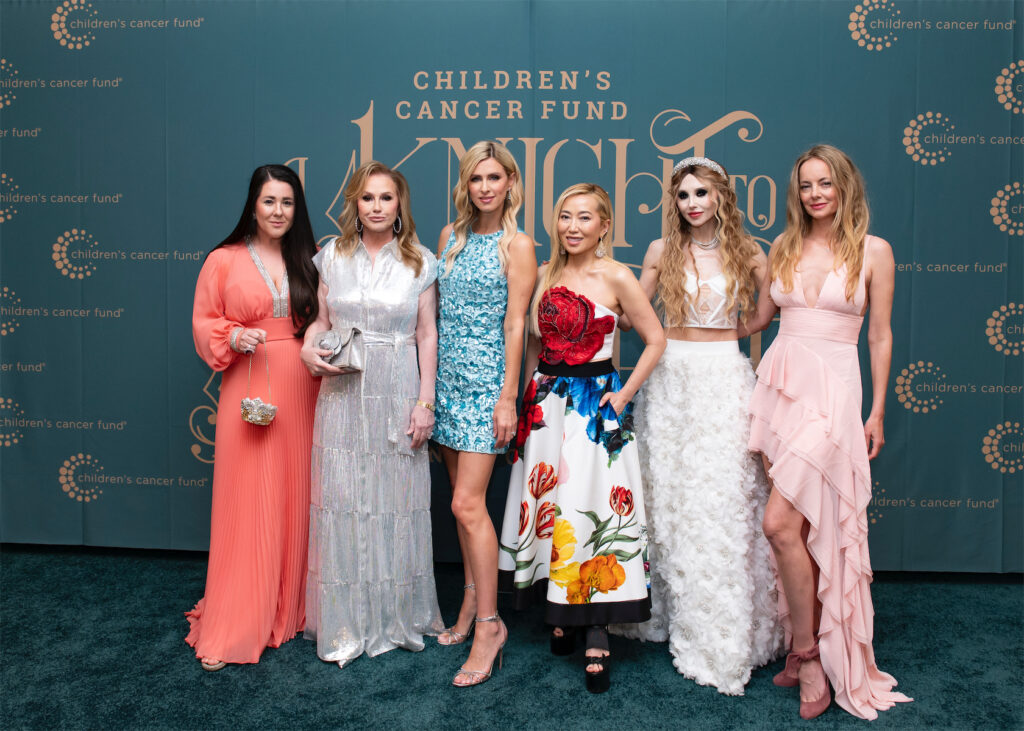 Emberli Pridham, Kathy Hilton, Nicky Hilton, Tina Craig, Stacey Bendet, Bijou Phillips (Photo by Tamytha Cameron)