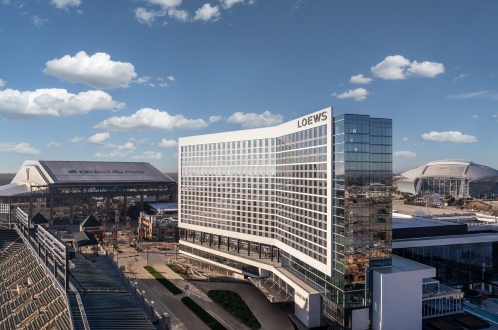 Loews Hotel adds a signature amenity to Arlington's Entertoyment District. (Courtesy Loews Hotel)