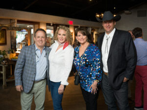 Franco Valobra, Kristi Schiller, Kelly King and David Theobald (Photo by Daniel Ortiz)