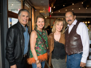 Giorgio and Cathy Borlenghi with Ileana and Michael Trevino (Photo by Daniel Ortiz)