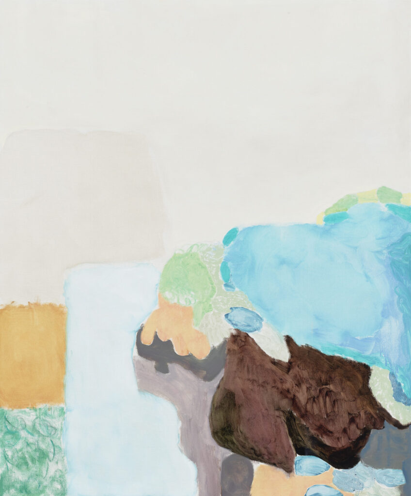 Terrell James's "Groundswell," 2023. Oil on linen. (Courtesy Josh Pazda Hiram Butler Gallery)