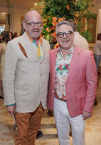 David Gooding & Edward Lane McCartney at the Houston Center for Contemporary Craft Spring Luncheon 2024 (Photo by Katy Anderson)