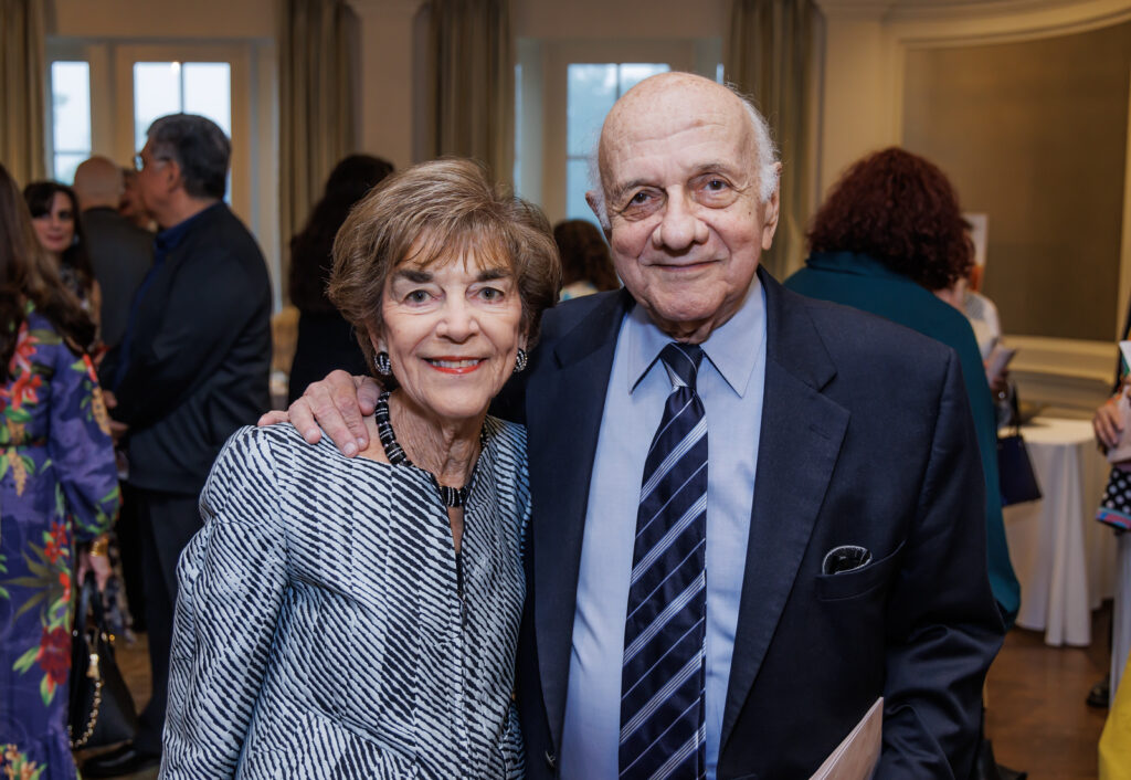 Dorene & Frank Herzog at the Houston Center for Contemporary Craft Spring Luncheon 2024 (Photo by Katy Anderson) 