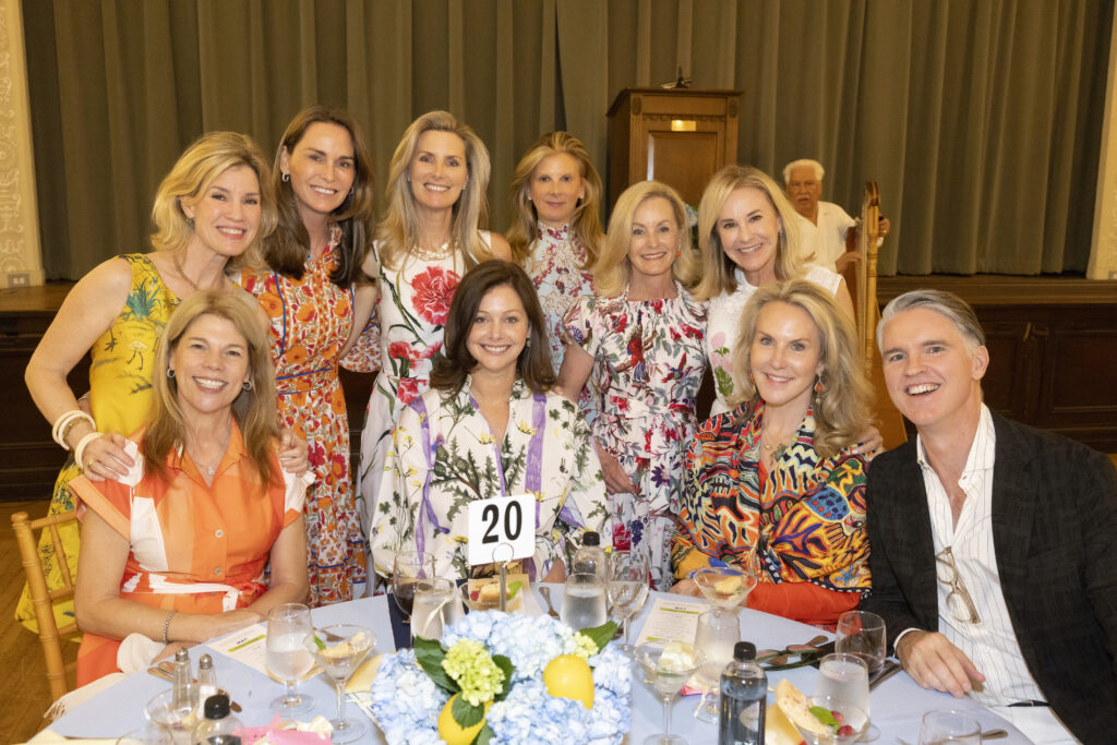 Back Row - Amy Biggs, Marisa Selkirk, Conor Rainbolt, Alexis Collins, Gail Landreth, and Missy Walters. Front Row - Katy Oliver, Julie Hayes, Tina McMackin, and Donald Huber. (Photo by Sharon Ellman)
