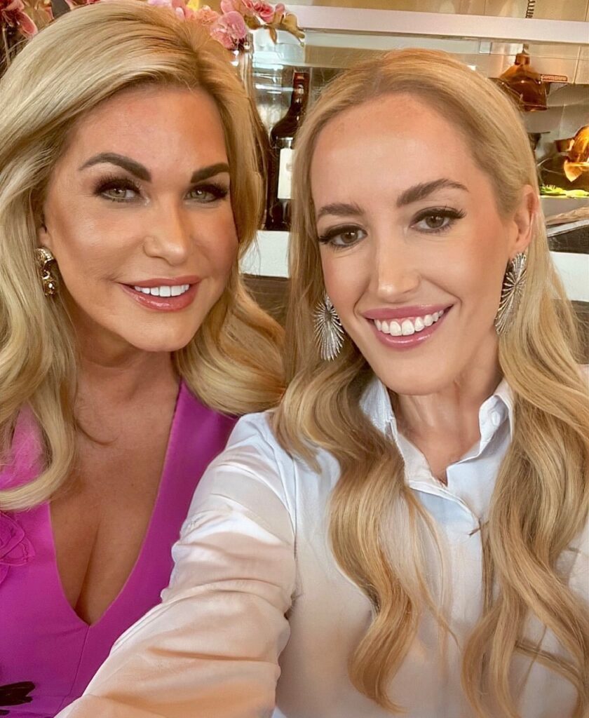 Stefanie von Stein, Whitney Lawson at the de Boulle luncheon honoring Giorgio Bulgari at Bari. (Guest photo) (Photo by Jordan Geibel)