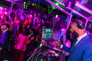 DJ Big Reeks of The Waxoholics (Photo by Emily Jaschke)